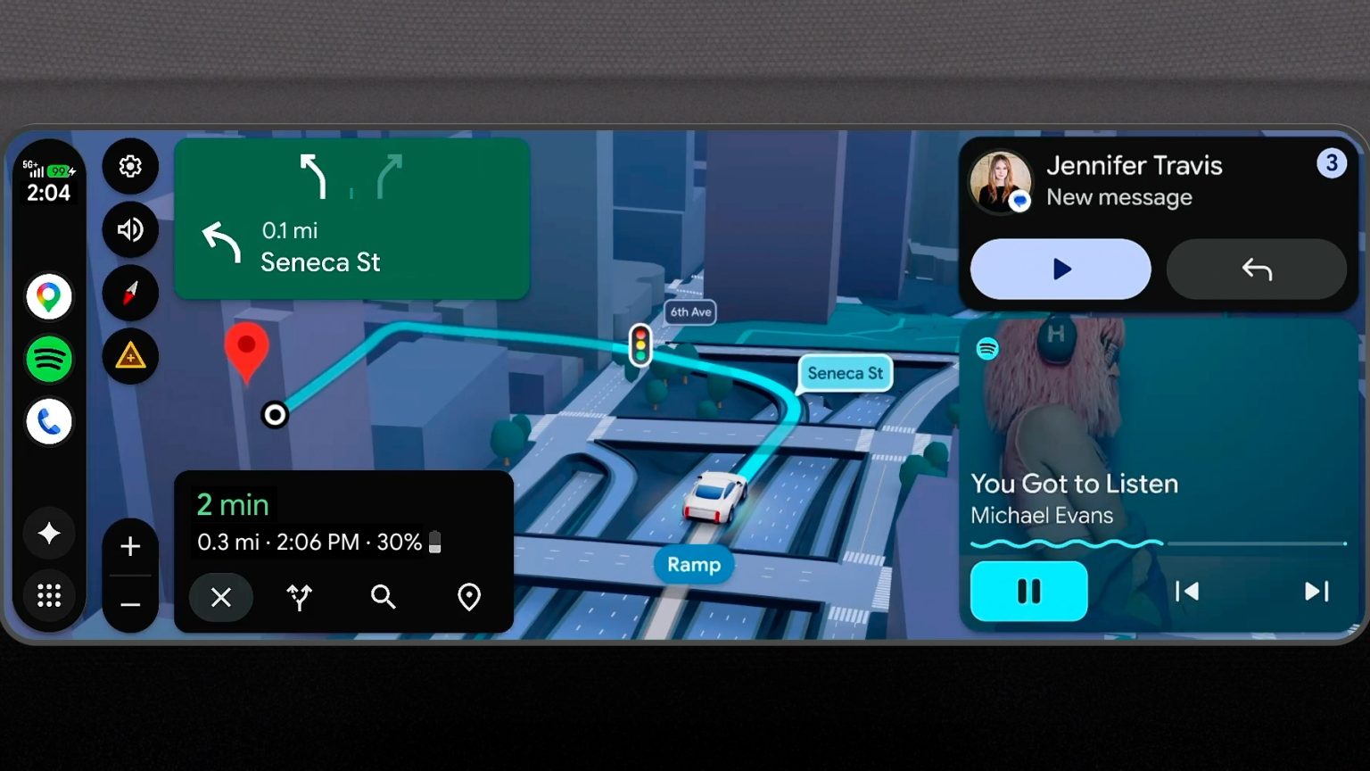 Google Maps sur Android Auto affiche enfin votre vitesse — voici comment l’activer (si vous avez de la chance)